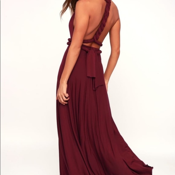 Lulu's Convertible Tricks of the Trade Maxi Dress - Picture 3 of 4